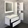 Comforty Зеркало Феррара 100 белое