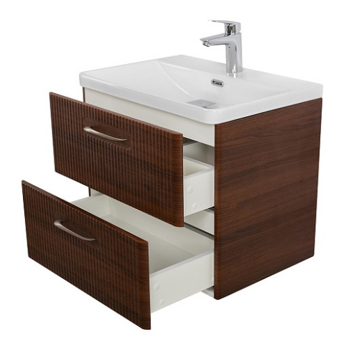 BelBagno Тумба с раковиной Due 60 подвесная Noce