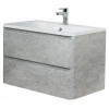 BelBagno Тумба с раковиной Albano 100 подвесная Cemento Verona Grigio