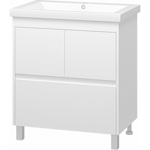 Misty Тумба для умывальника Алиса 75, 1 ящик, напольная