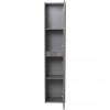 BelBagno Пенал для ванной Kraft 33/160 R Cemento Grigio