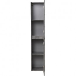 BelBagno Пенал для ванной Kraft 33/160 R Cemento Grigio