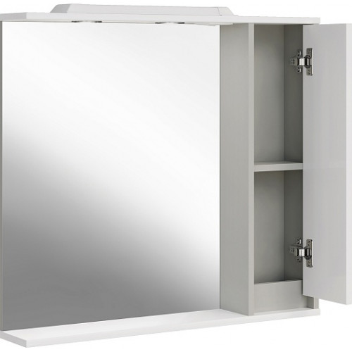 ASB-Mebel Зеркальный шкаф Мирано 85 R слоновая кость