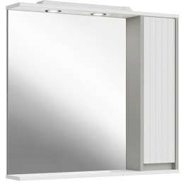 ASB-Mebel Зеркальный шкаф Мирано 85 R слоновая кость
