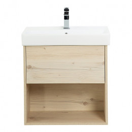 BelBagno Тумба с раковиной Neon 50 подвесная Pino Bianco