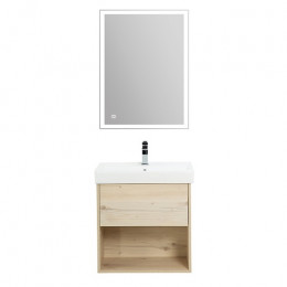 BelBagno Тумба с раковиной Neon 50 подвесная Pino Bianco