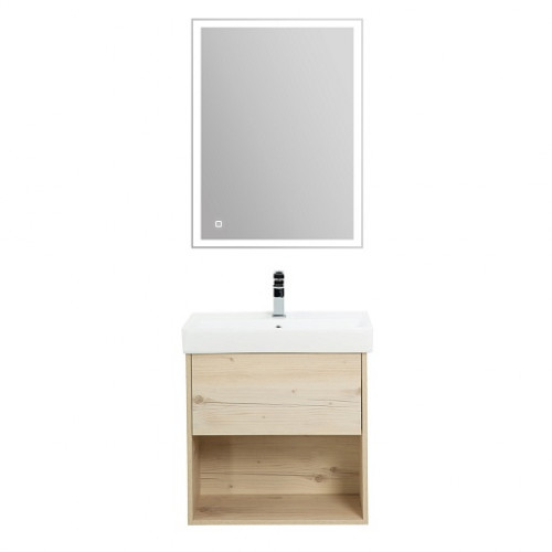BelBagno Тумба с раковиной Neon 50 подвесная Pino Bianco