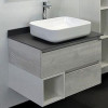 Comforty Мебель для ванной Прага 75 T-Y9378 подвесная дуб белый