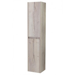 BelBagno Пенал для ванной Kraft 33/160 L Rovere Galifax Bianco