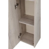 BelBagno Пенал для ванной Kraft 33/160 L Rovere Galifax Bianco