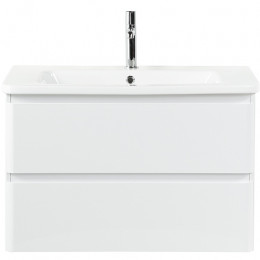 BelBagno Тумба с раковиной Albano-Cer 105 подвесная Bianco Lucido