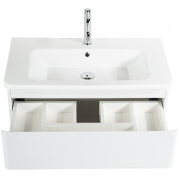 BelBagno Тумба с раковиной Albano-Cer 105 подвесная Bianco Lucido