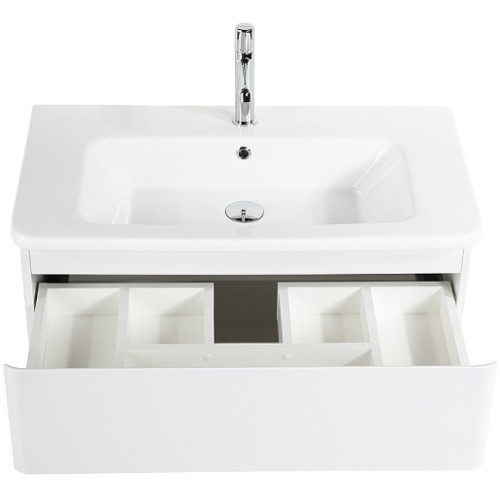 BelBagno Тумба с раковиной Albano-Cer 105 подвесная Bianco Lucido