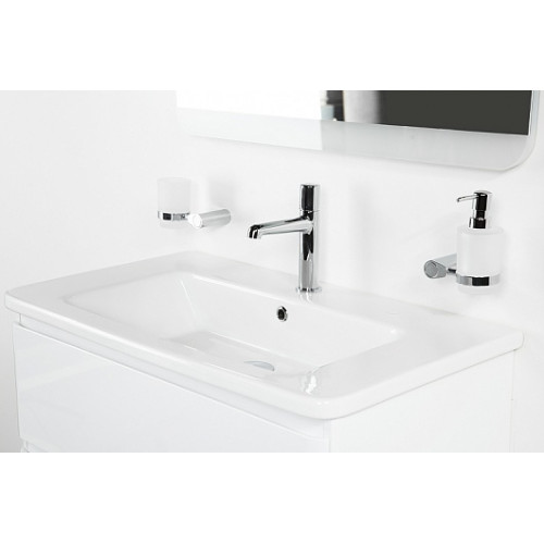 BelBagno Тумба с раковиной Albano-Cer 105 подвесная Bianco Lucido