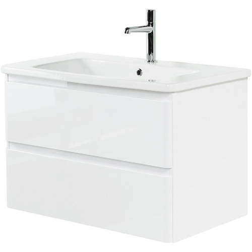 BelBagno Тумба с раковиной Albano-Cer 105 подвесная Bianco Lucido