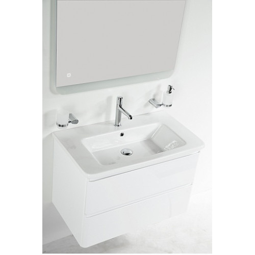 BelBagno Тумба с раковиной Albano-Cer 105 подвесная Bianco Lucido