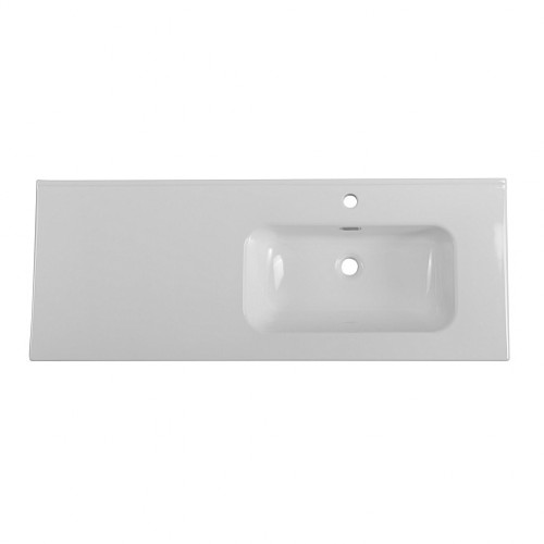 BelBagno Тумба с раковиной Kraft 120 R подвесная Rovere Galifax Bianco