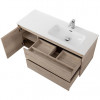 BelBagno Тумба с раковиной Kraft 120 R подвесная Rovere Galifax Bianco