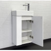 Comforty Тумба с раковиной Асти 40 9140 подвесная белая