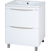 Misty Мебель для ванной Атлантик 70 L 2 ящика белая