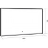 Dreja Зеркало Point 120x70 Led-подсветка
