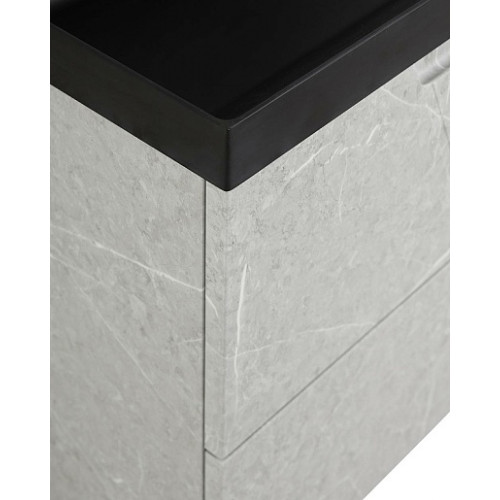 BelBagno Тумба с раковиной Vittoria 90 подвесная Toros Bianco с раковиной BB900/450-LV-ART-AST-NERO