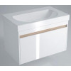 Kerama Marazzi Тумба для умывальника BUONGIORNO 60 белая с 2 ящиками