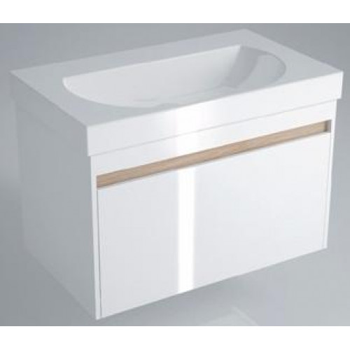 Kerama Marazzi Тумба для умывальника BUONGIORNO 60 белая с 2 ящиками