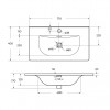 BelBagno Тумба с раковиной Kraft 39 70 подвесная Pino Pasadena с раковиной BB-8099-3-70