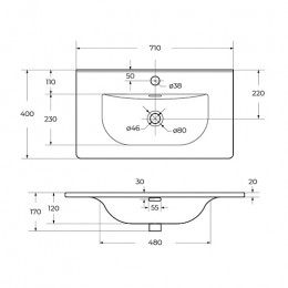 BelBagno Тумба с раковиной Kraft 39 70 подвесная Pino Pasadena с раковиной BB-8099-3-70