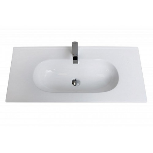 BelBagno Мебель для ванной Kraft 80 напольная Bianco Opaco с раковиной LOV-800-LVB
