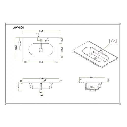 BelBagno Мебель для ванной Kraft 80 напольная Bianco Opaco с раковиной LOV-800-LVB