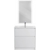 BelBagno Мебель для ванной Kraft 80 напольная Bianco Opaco с раковиной LOV-800-LVB