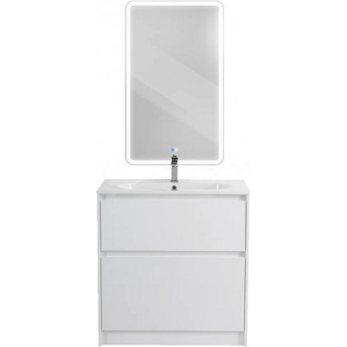 BelBagno Мебель для ванной Kraft 80 напольная Bianco Opaco с раковиной LOV-800-LVB