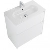 BelBagno Мебель для ванной Kraft 80 напольная Bianco Opaco с раковиной LOV-800-LVB