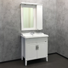Comforty Тумба с раковиной Палермо 80 белая