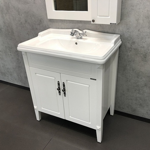 Comforty Тумба с раковиной Палермо 80 белая