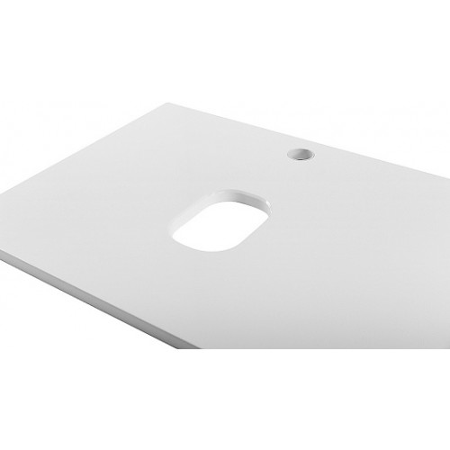 BelBagno Консоль с раковиной Etna-Kraft 120 чёрная матовая столешница EK-120-2-BL