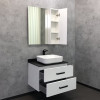 Comforty Мебель для ванной Амстердам 75 подвесная белая