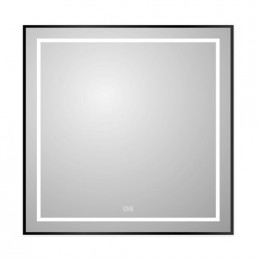 BelBagno Зеркало SPC-KRAFT-800-800-LED-TCH-WARM-NERO