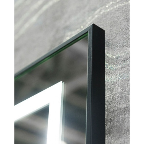 BelBagno Зеркало SPC-KRAFT-800-800-LED-TCH-WARM-NERO
