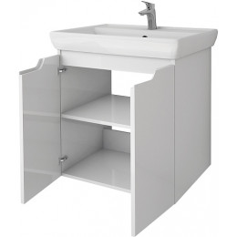 Dreja Тумба с раковиной Q Plus (D) 60 белая