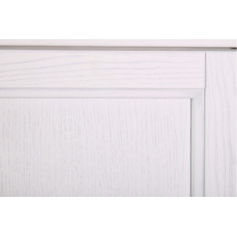 ASB-Woodline Мебель для ванной Модерн 85 белый (патина серебро)