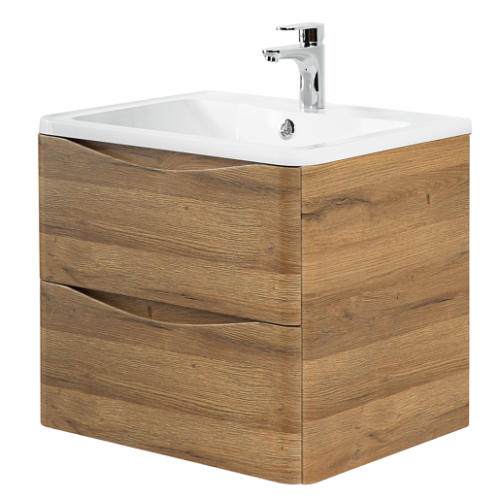 BelBagno Тумба с раковиной Acqua 60 подвесная Rovere Rustico