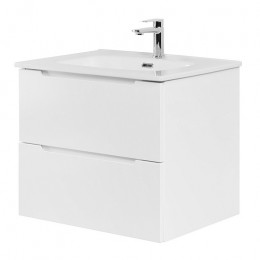 BelBagno Тумба с раковиной Etna 60 подвесная Bianco Lucido с раковиной BB-8099-60