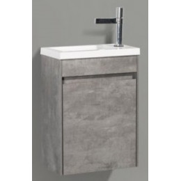 BelBagno Тумба для умывальника PIETRA MINI-400 L Stucco Cemento