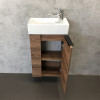 Comforty Тумба с раковиной Асти 40 дуб темно-коричневый