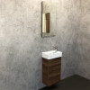 Comforty Тумба с раковиной Асти 40 дуб темно-коричневый