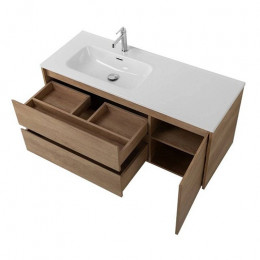 BelBagno Мебель для ванной Kraft 100 L подвесная Rovere Nebrasca Nature