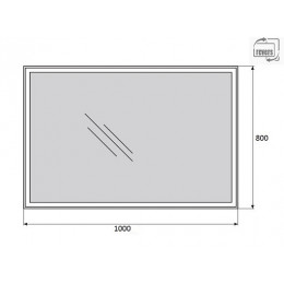 BelBagno Мебель для ванной Kraft 100 L подвесная Rovere Nebrasca Nature